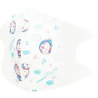 在飛比找Yahoo奇摩購物中心優惠-小禮堂 哆啦A夢 兒童不織布口罩組 立體口罩 拋棄式口罩 兒