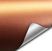 VViViD+ Matte Metallic Copper Rust (Ghost) Vinyl Wrap Roll 10ft x 5ft