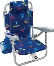 Rio Beach Kid's 5-Position Backpack Folding Beach Chair