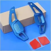 Car Steering Wheel Shift Paddles for K&ia 2013-2016 K3 K3s Cadenza Car Steering Wheel Paddle Shifter Lever Interior Accessories Car Shift Paddle Aluminum Alloy HTEOPOEKFR(Blue)