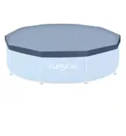 Funsicle 10ft Round Above Ground Frame Pool Debris Cover, Accessory Only, Gray