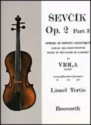 Sevcik for Viola Opus 2 Part 3 School of Bowing Technique NEW 014029803