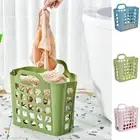 Wall-mounted Dirty Clothes Basket Plastic Toy Storage Basket for Bathroom