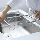 Expandable Dish Drainer Drying Rack Dish Drying Rack Stainless Steel Dish