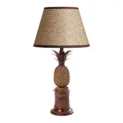 [Florabelle Living] Bermuda Pineapple Table Lamp Base Brown