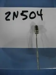 (1) NOS SPRAGUE 2n504 transistor