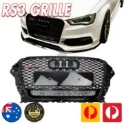 Black Pac RS3 QUATTRO Style Bumper bar Grille Grill for AUDI A3 S3 8V 13-16 (for: Audi)