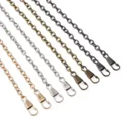1 Set Replacement Oval Link Cable Bag Strap Chains Accessories with Buckles Set