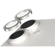 SAFE by Panzer Camera Lens Protector for iPhone 16/16 Plus (Glitter Silver)