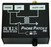 Rolls PI9 Phone Patch RJ11 to RCA or 1/8 inch mini