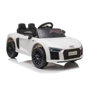 【親親 CCTOY】原廠授權 奧迪Audi R8 Spyder 雙驅動兒童電動車 RT-1818 (白色)