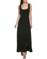 GANNI Jacquard Jersey Maxi Dress