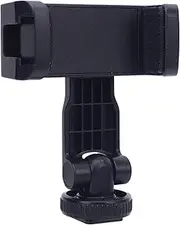 Dpofirs Phone Tripod Mount Adapter, with 1/4 Inch Screw Double Cold Shoe, Seamless Expansion for Microphones and LED Lights