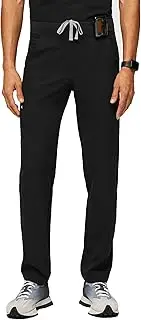 FIGS Axim Cargo Scrub Pants for Men — Classic Fit, Straight Leg, 7 Pockets, 4-Way Stretch, Anti-Wrinkle Men’s Scrub Pants