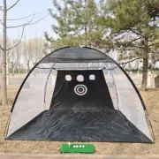 Outdoor Foldable Golf Practice Training Batting Net Dense Oxford Fabric Indoor