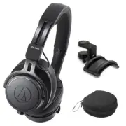 Audio-Technica ATH-M60X On-Ear Dynamic Headphones w/ Holder & Case