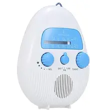 Am Fm Radio Portable, Waterproof Pocket Radios Adjustable Design, Built-in Speaker Knob Design Fm and Am Receiver Clear Sound for Men Women