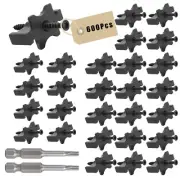 Hidden Deck Fasteners for Composite Decking Boards (600 Pack) Universal Hidde...