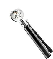 Sports Ball Pump - Tire Pressure Gauge Bicycles Tire Pump - Portable Inflator Pump, High Pressure Air Pump for Road Bikes
