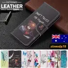 For Samsung Galaxy A56 A16 A55 A54 A53 A52S Pattern Case Leather Card Flip Cover