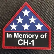 US Marshals Service EOW-DUSM Chris Hill “CH-1” vinyl FC version patch Very Rare