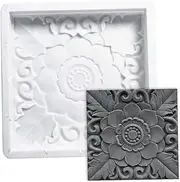 Concrete Moulds Paving Paver Pavers for Outside Patio Stepping Stone Moulds Square Paving Mould Garden Concrete Mold Stepping Stone Path Maker for Walkway Pavement