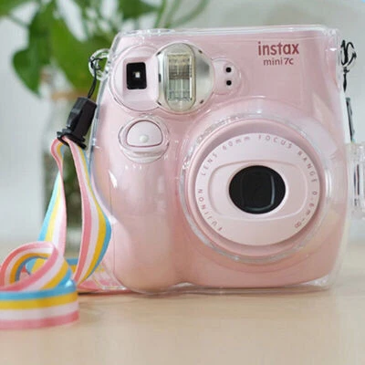 Transparent Camera Bag Protect Shell Case Cover For Fujiflim INSTAX MINI 7C/7S