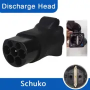 16A EV Charger Adapter EVSE Plug Car Side Adaptor GB/T Male to Schuko Socket