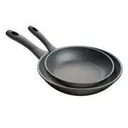 Pyrolux Pyrostone 2 Piece 24cm & 30cm Frypan Set - 2pc
