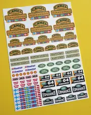 RC Rock Crawler 'CAMEL TROPHY TEAM SCANDINAVIA' 18th scale stickers decals RC4WD