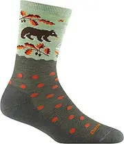Darn Tough Women's Wild Life Crew Lightweight with Cushion Sock (Style 6105) -