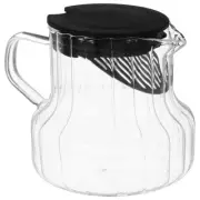 Hand-made Coffee Set Server Pot Glass Beverage Pitcher Carafe with Lid