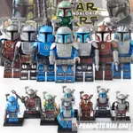 BOBA FETT 小人仔 JANGO FETT VIZSLA 合金獵人星球大戰嬰兒尤達玩具迷你公仔 KT1041