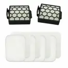 Foam HEPA Filters Brushroll Parts For Shark Vacuum ZU60 ZU62 ZU62C NV251