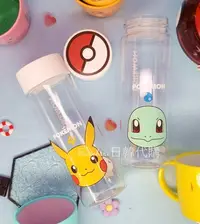 在飛比找Yahoo!奇摩拍賣優惠-現貨 韓國製 Pokemon 皮卡丘 傑尼龜 直飲水壺 精靈