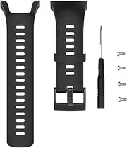 Replacement Band for Suunto 5,Muovrto Silicone Waterproof Watch Band Strap for Men and Women