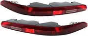 for Audi Q7 2016-2021 EU Side Car Rear Bumper Light with 4 Bulbs Lower Tail Stop Lamp Rear Lights