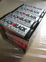 Lotte Black Black Gum 9 Sheets in one pack × 15 sets × 3 / From Japan