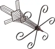 Unique Wine Cup Stand Tower Decorative Glass Rack Iron Vintage Cup Holder Space Saver