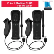 2 PCS Remote Wiimote Controller OR Nunchuck for Nintendo Wii/Wii U Game Console