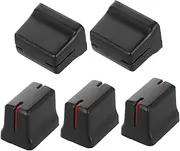 LOLIPPYY 5pcs Replacement Knobs Potentiometer Cap for Console Mixer Slider Knobs