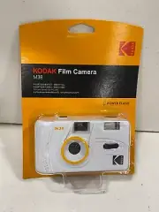 Kodak M38 35mm Film Camera with Flash Clouds White