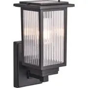 Zola Solar LED Wall Light Outdoor DIY Pillar Exterior Garden Lighting