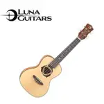 【傑夫樂器行】 美國品牌 LUNA  23吋烏克麗麗 UKE DPN SPR 海豚音孔 雲杉面單 UKULELE