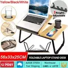 Adjustable Laptop Desk Bed Table Foldable Legs Reading Writing on Bed Ergonomic