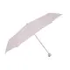 小禮堂 Hello Kitty 抗UV頭型柄折疊雨傘《粉黃.櫻花》折傘.雨具