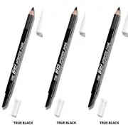 Avon mark. The Big Intense Kohl Longwear Eyeliner / TRUE BLACK / Set of 3
