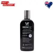 Watermans Grow Me Shampoo 250ml Hair Growth DHT Blocker Biotin Argan AU Stock