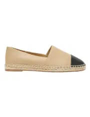 [Marcs] Juno Espadrille in Black / Camel Leather