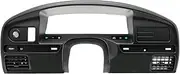 Instrument Cluster Dashboard Bezel Dash Panel Trim Surround for Ford F250 F350 Super Duty F Series 1994 1995 1996 1997 Replace F4TZ-15044D70-C F4TZ15044D70C, Diesel Engines Only
